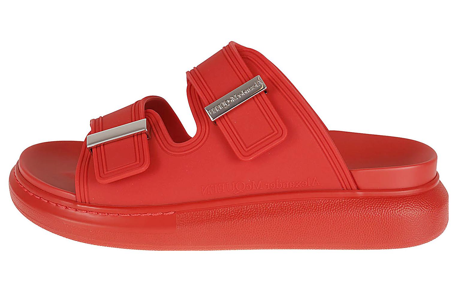 (Women) Alexander McQueen Hybrid 'Red Fashion Sandal' 658063W4Q516454