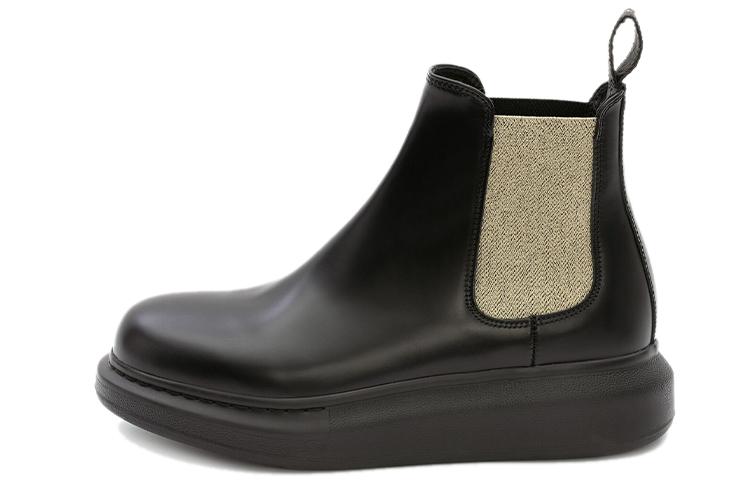 (Women) Alexander McQueen Hybrid Chelsea 'Black Gold' 586398WHX5I1088