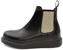(Women) Alexander McQueen Hybrid Chelsea 'Black Gold' 586398WHX5I1088 (Women) Alexander McQueen Hybrid Chelsea 'Black Gold' 586398WHX5I1088