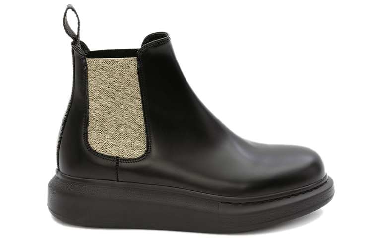 Order (W) Alexander McQueen Hybrid Chelsea 'Negro Oro' 586398WHX5I1088
