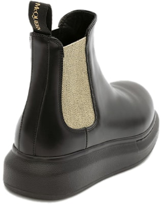 (Women) Alexander McQueen Hybrid Chelsea 'Black Gold' 586398WHX5I1088 Shop (Women) Alexander McQueen Hybrid Chelsea 'Black Gold' 586398WHX5I1088
