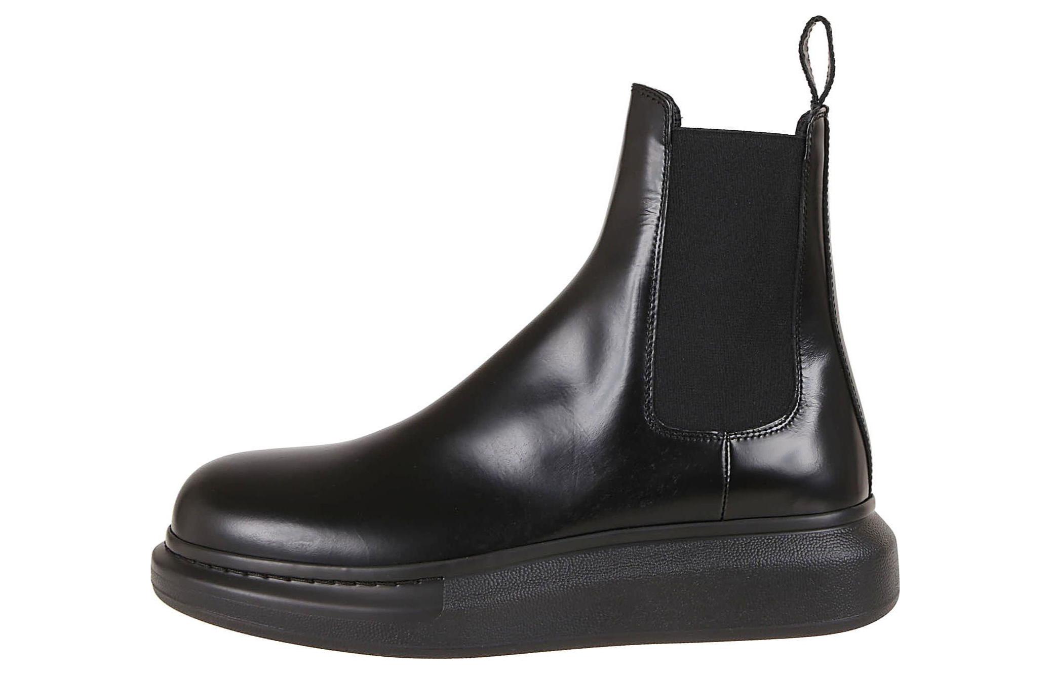 (Women) Alexander McQueen Hybrid Chelsea Boot 'Black' 586398-WHX52-1000