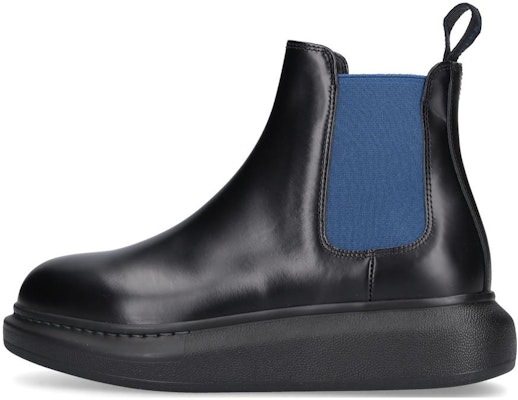 (Women) Alexander McQueen Hybrid Chelsea Boot 'Black Blue' 586398WHX561097 Buy (Women) Alexander McQueen Hybrid Chelsea Boot 'Black Blue' 586398WHX561097