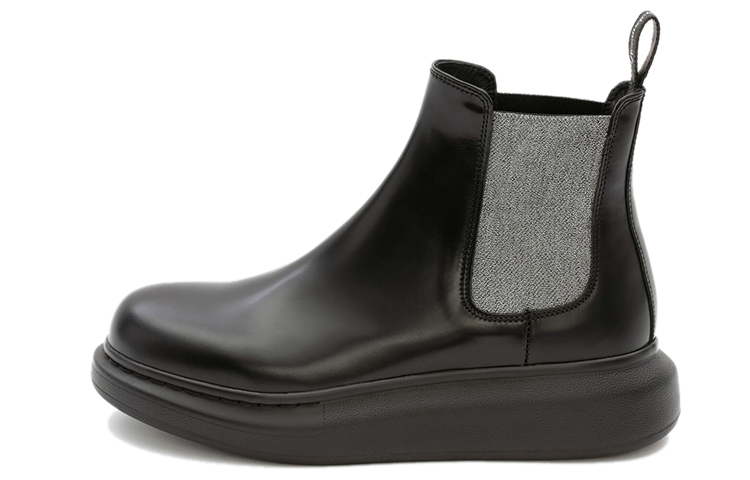 (Women) Alexander McQueen Hybrid Chelsea Boot 'Black' 586398WHX5I1081
