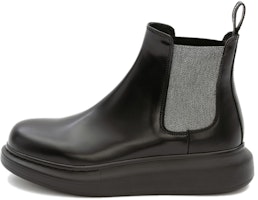 (Women) Alexander McQueen Hybrid Chelsea Boot 'Black' 586398WHX5I1081 (Women) Alexander McQueen Hybrid Chelsea Boot 'Black' 586398WHX5I1081