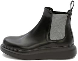 (Women) Alexander McQueen Hybrid Chelsea Boot 'Black' 586398WHX5I1081 (Women) Alexander McQueen Hybrid Chelsea Boot 'Black' 586398WHX5I1081