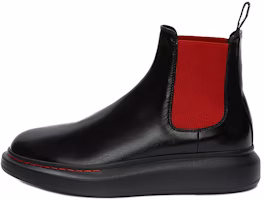 (Women) Alexander McQueen Hybrid Chelsea Boot 'Black Red' 586398-WHX52-1066 (Women) Alexander McQueen Hybrid Chelsea Boot 'Black Red' 586398-WHX52-1066