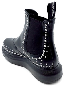 Alexander McQueen 亞歷山大·麥昆 厚底切爾西靴 女款 黑色 Order Alexander McQueen 亞歷山大·麥昆 厚底切爾西靴 女款 黑色