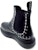 (W) Alexander McQueen Hybrid Chelsea Boot 'Hitam Bertatah' 650803-WHX57-1081