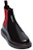 (W) Alexander McQueen Hybrid Chelsea Boot 'Hitam Merah' 586398-WHX52-1066