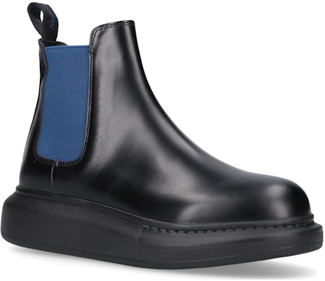 (Women) Alexander McQueen Hybrid Chelsea Boot 'Black Blue' 586398WHX561097 Lookbook (Women) Alexander McQueen Hybrid Chelsea Boot 'Black Blue' 586398WHX561097
