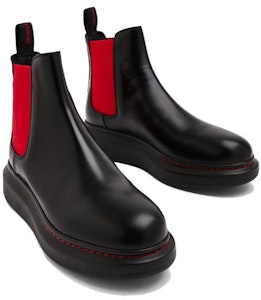 Alexander McQueen 混種 女款 切爾西靴 黑色 Lookbook Alexander McQueen 混種 女款 切爾西靴 黑色