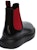 (W) Alexander McQueen Hybrid Chelsea Boot 'Hitam Merah' 586398-WHX52-1066