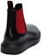 Shop (W) Alexander McQueen Hybrid Chelsea Boot 'Hitam Merah' 586398-WHX52-1066
