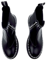 (W) 알렉산더 맥퀸 블랙 스터드 첼시 부츠 650803-WHX57-1081 Purchase (W) 알렉산더 맥퀸 블랙 스터드 첼시 부츠 650803-WHX57-1081