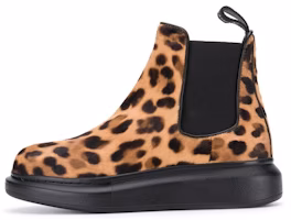 (Women) Alexander McQueen Hybrid Chelsea Boot 'Leopard Brown' 586399WLCZ62044 (Women) Alexander McQueen Hybrid Chelsea Boot 'Leopard Brown' 586399WLCZ62044