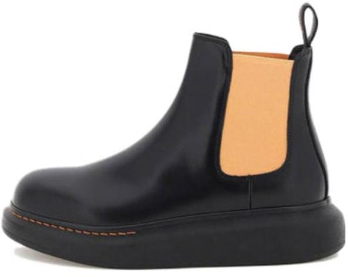 (Women) Alexander McQueen Hybrid Chelsea Boot 'Black Corsage' 586398WHX561539 Buy (Women) Alexander McQueen Hybrid Chelsea Boot 'Black Corsage' 586398WHX561539