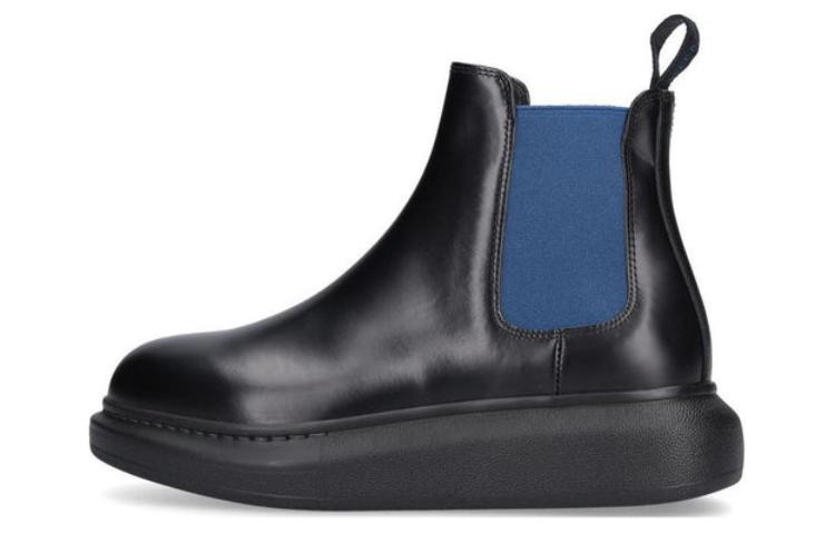 (Women) Alexander McQueen Hybrid Chelsea Boots 'Black Royal' 586398WHX5W1338