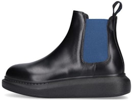 (Women) Alexander McQueen Hybrid Chelsea Boots 'Black Royal' 586398WHX5W1338 (Women) Alexander McQueen Hybrid Chelsea Boots 'Black Royal' 586398WHX5W1338