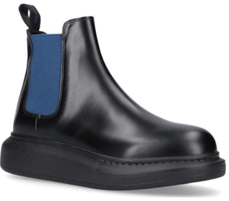 (Women) Alexander McQueen Hybrid Chelsea Boots 'Black Royal' 586398WHX5W1338 Lookbook (Women) Alexander McQueen Hybrid Chelsea Boots 'Black Royal' 586398WHX5W1338