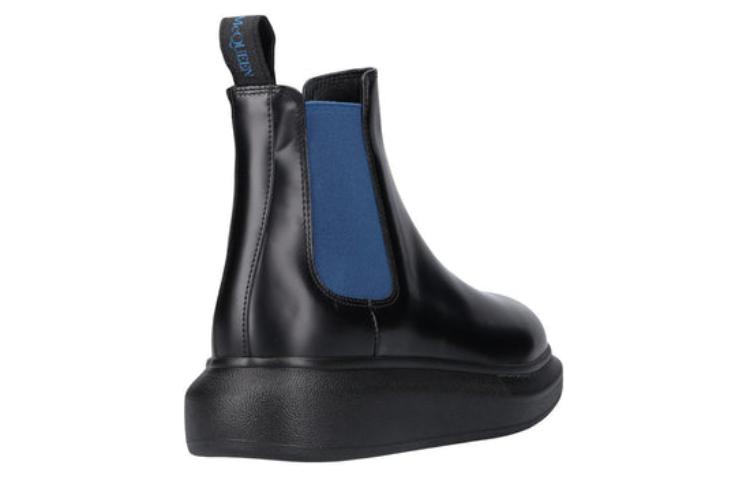 Shop (W) Botas Chelsea Híbridas Alexander McQueen 'Negro Royal' 586398WHX5W1338