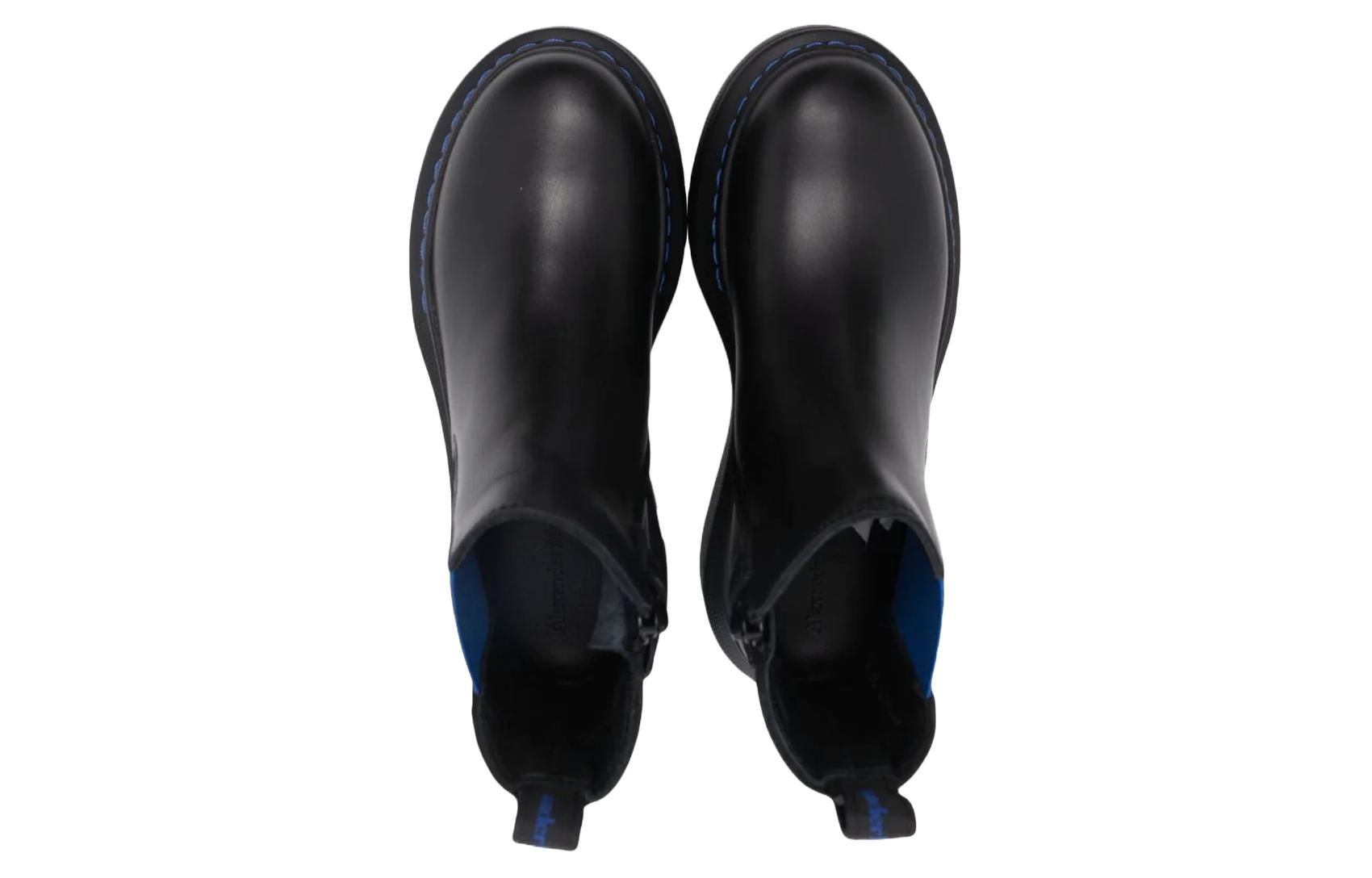 Purchase (W) Botas Chelsea Híbridas Alexander McQueen 'Negro Royal' 586398WHX5W1338