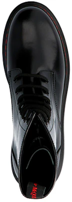 亞歷山大·麥昆 綁帶高筒馬丁靴 黑色 Shop 亞歷山大·麥昆 綁帶高筒馬丁靴 黑色