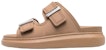 (Women) Alexander McQueen Hybrid Double Buckle Sandal 'Camel' 658063W4Q512612