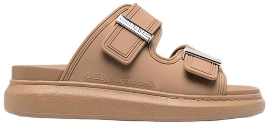 (W) Sandalias Alexander McQueen Híbridas Doble Hebilla 'Camel' 658063W4Q512612 Order (W) Sandalias Alexander McQueen Híbridas Doble Hebilla 'Camel' 658063W4Q512612