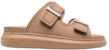 (Women) Alexander McQueen Hybrid Double Buckle Sandal 'Camel' 658063W4Q512612