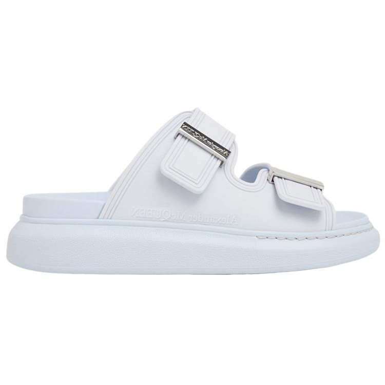 Order (W) (女性用) アレキサンダー マックイーン ハイブリッドフラットサンダル 'ライラックロゴ' 658063W4Q515305 658063W4Q515305