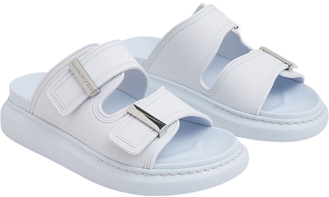 (Women) Alexander McQueen Hybrid Flat Sandal 'Lilac Logo' 658063W4Q515305 Lookbook (Women) Alexander McQueen Hybrid Flat Sandal 'Lilac Logo' 658063W4Q515305