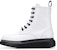 (W) Alexander McQueen Kasut 'Hybrid Lace-Up' 'Putih Hitam' 586394-WHX51-9061
