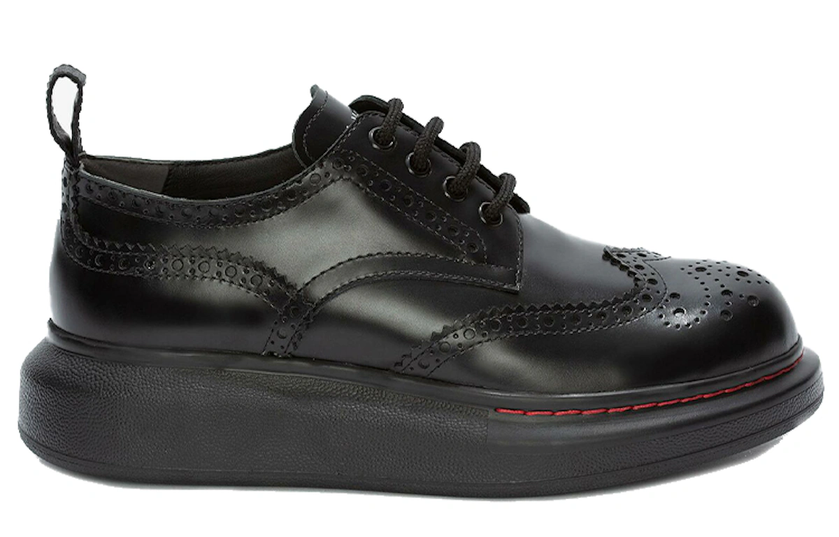 (Women) Alexander McQueen Hybrid Lace Up 'Black'