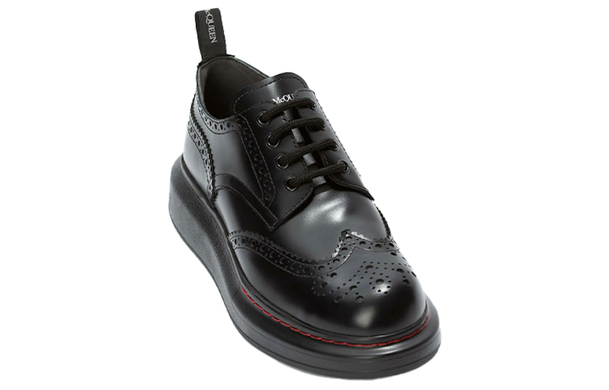 (Women) Alexander McQueen Hybrid Lace Up 'Black'