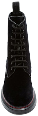 (Women) Alexander McQueen Hybrid Lace Up Boot 'Velvet Black' 586395W4IKX1000 Purchase (Women) Alexander McQueen Hybrid Lace Up Boot 'Velvet Black' 586395W4IKX1000