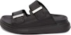 (W) Alexander McQueen Hibrid Gelongsor 'Hitam' 650784WHXZE1081