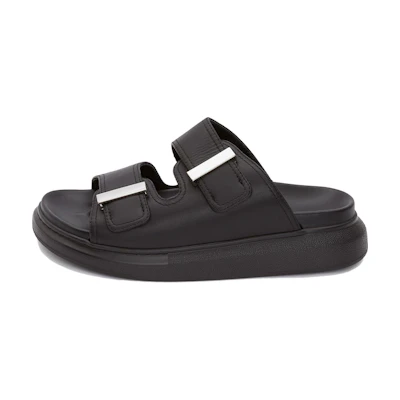 (W) Alexander McQueen Hybrid Slide 'Black'
