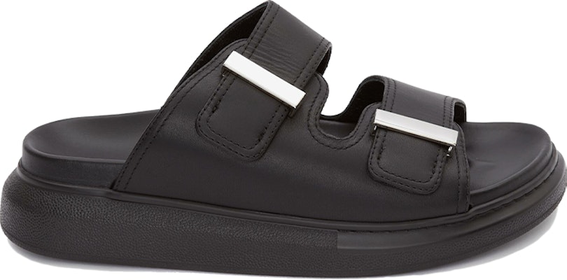(Women) Alexander McQueen Hybrid Slide 'Black' 650784WHXZE1081 Order (Women) Alexander McQueen Hybrid Slide 'Black' 650784WHXZE1081