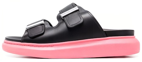 (Women) Alexander McQueen Hybrid Slide 'Black Pink' 650784WHXZR1487 (Women) Alexander McQueen Hybrid Slide 'Black Pink' 650784WHXZR1487