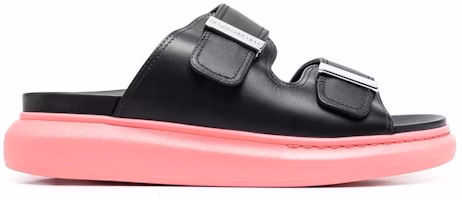 (Women) Alexander McQueen Hybrid Slide 'Black Pink' 650784WHXZR1487 (Women) Alexander McQueen Hybrid Slide 'Black Pink' 650784WHXZR1487