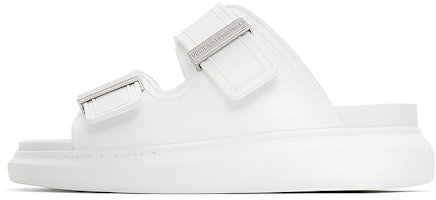 (Women) Alexander McQueen Hybrid Slide 'New Ivory Silver' 658063W4Q519359 (Women) Alexander McQueen Hybrid Slide 'New Ivory Silver' 658063W4Q519359