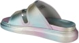 Shop (W) Alexander McQueen Hybrid Slide 'Plata Multicolor' 697095W4TM28258