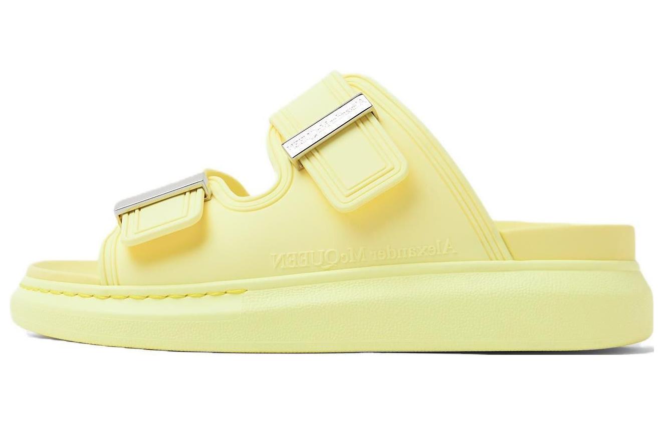 (Women) Alexander McQueen Hybrid Slide 'Yellow' 658063W4Q513524