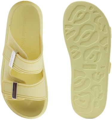 (Women) Alexander McQueen Hybrid Slide 'Yellow' 658063W4Q513524 Shop (Women) Alexander McQueen Hybrid Slide 'Yellow' 658063W4Q513524