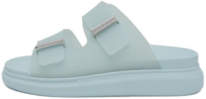 (Women) Alexander McQueen Hybrid Slides 'Powder Blue Silver' 658063W4TM14711 (Women) Alexander McQueen Hybrid Slides 'Powder Blue Silver' 658063W4TM14711