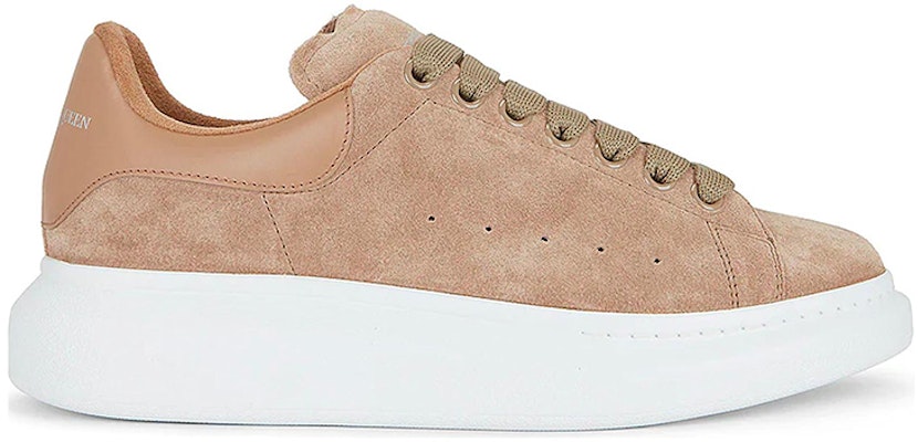 (Women) Alexander McQueen Lace-Up Round Toe 'Brown Leather Fashion Sneaker' 688520WIA5E2617 Order (Women) Alexander McQueen Lace-Up Round Toe 'Brown Leather Fashion Sneaker' 688520WIA5E2617