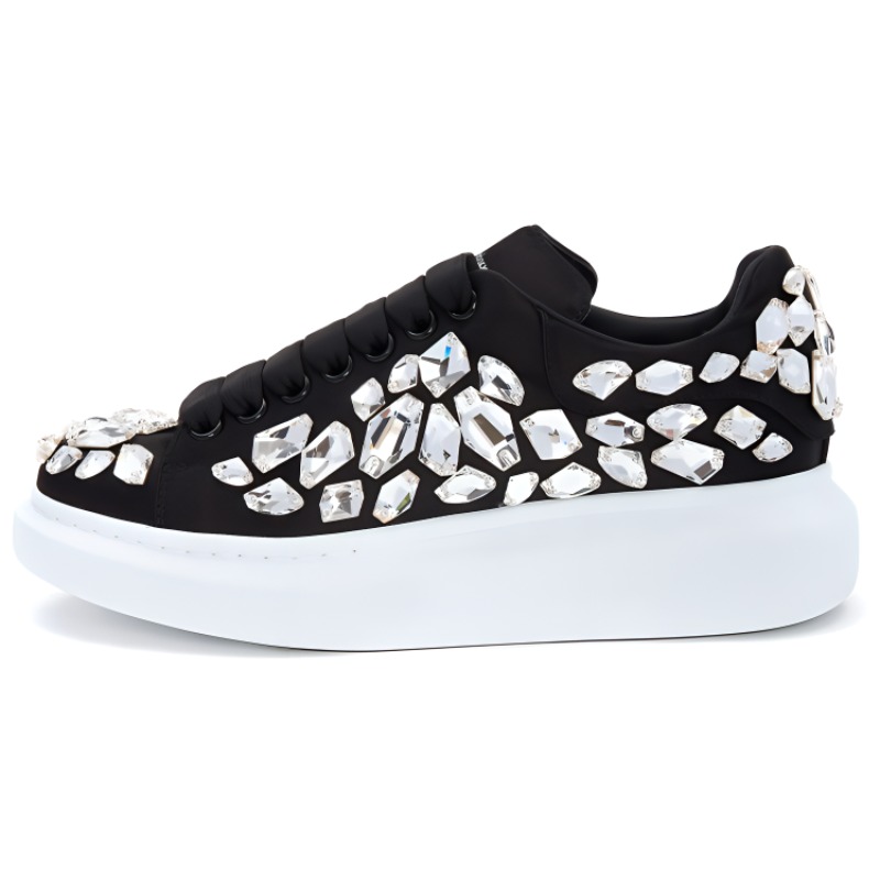 (Women) Alexander McQueen Lace Up 'Fashion Black' 733013W4SBM1064