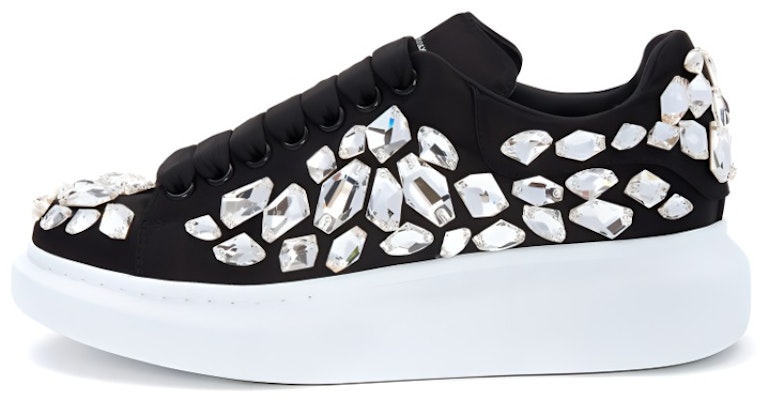 (Women) Alexander McQueen Lace Up 'Fashion Black' 733013W4SBM1064 Buy (Women) Alexander McQueen Lace Up 'Fashion Black' 733013W4SBM1064