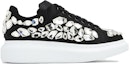 Order (W) Alexander McQueen Lace Up 'Fesyen Hitam' 733013W4SBM1064
